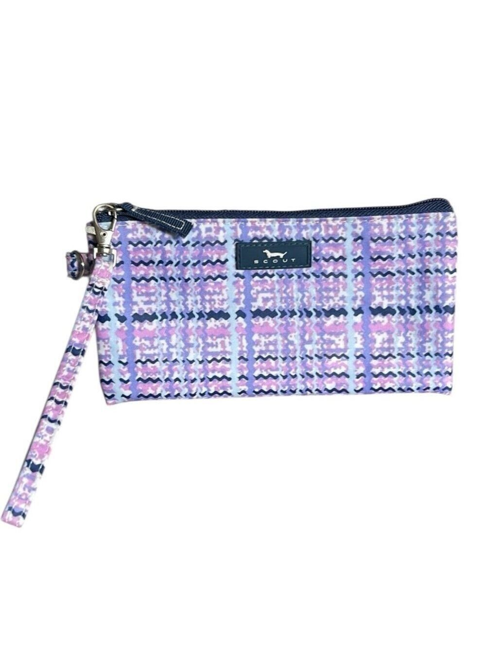 SCOUT Kate Wristlet Chrissy in Tweedgen Pink and Purple